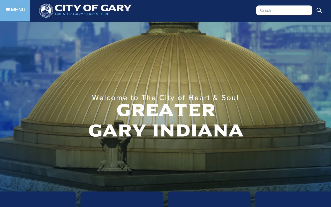 City of Gary Indiana official website for Gary family court records
