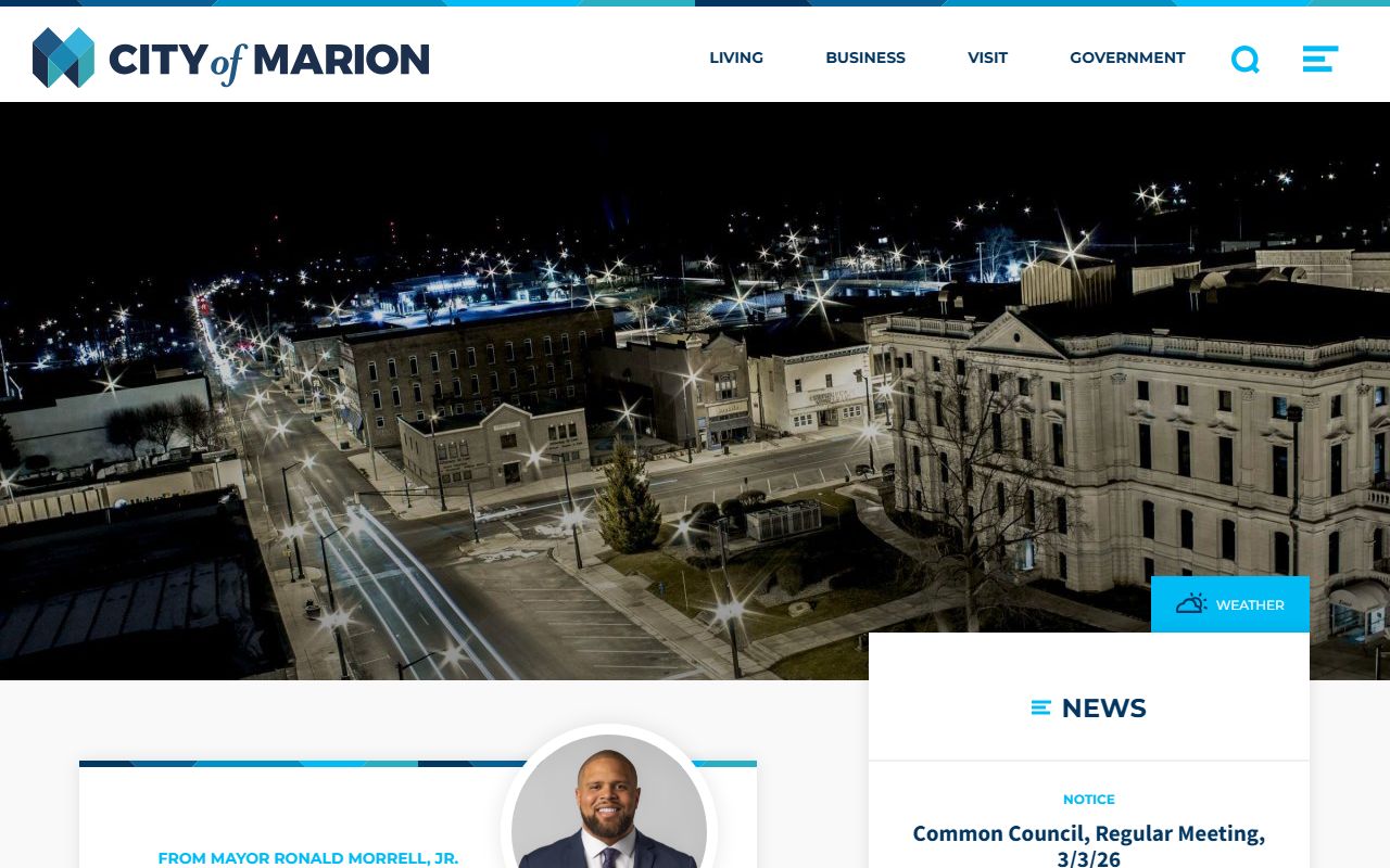 City of Marion Indiana resources for Marion family court records