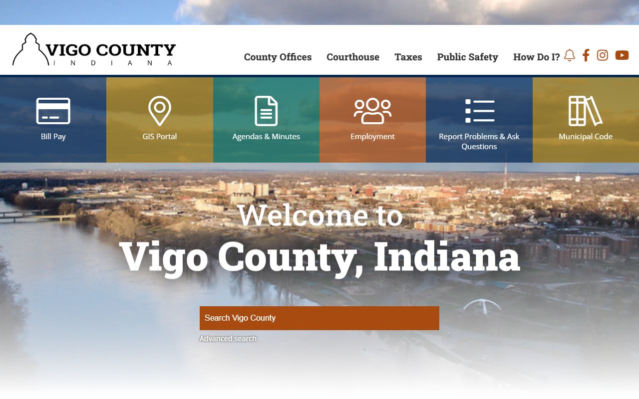 Vigo County Indiana resources for Terre Haute family court records
